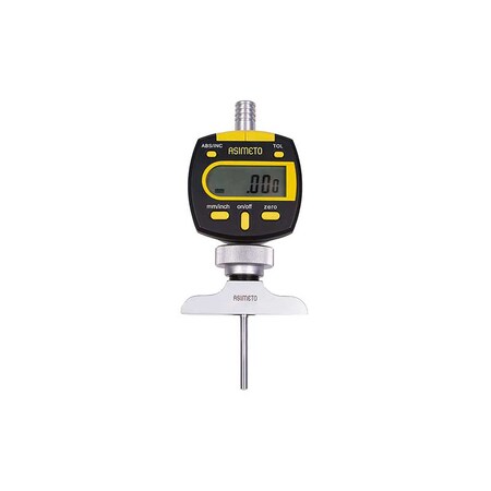 Asimeto 0-4" x 0.0005" With 63mm Base Asimeto Digital Depth Gauge 7475040